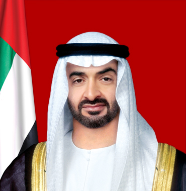 H. H. Sheikh Mohamed bin Zayed Al Nahyan, president of the UAE