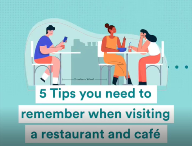what you should do when you visit a restaurant to avoid COVID-19